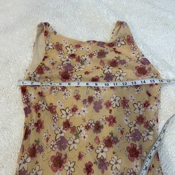 Faith Love Passion Womens Purple Floral Dress Sz 6 Y2K Whimsigoth Cottage Core - Picture 4 of 7